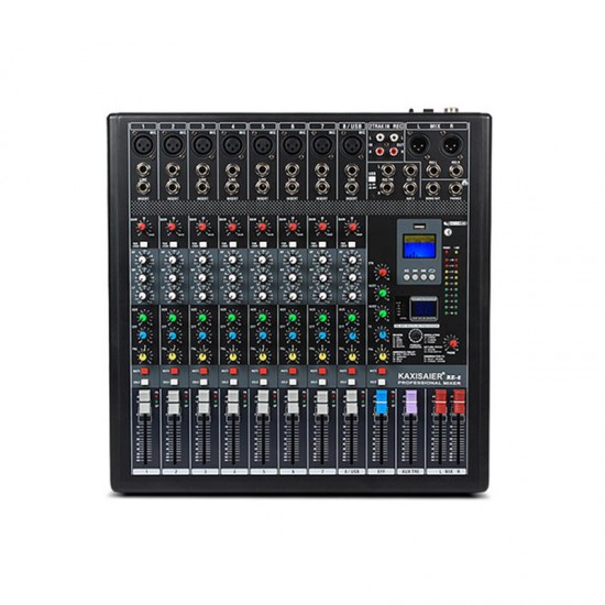 6/812/16 Channel 35W Audio Mixer Mixing Console DJ 99 DSP Effects Digital USB bluetooth 48V Phantom Power Stereo Sound