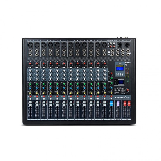 6/812/16 Channel 35W Audio Mixer Mixing Console DJ 99 DSP Effects Digital USB bluetooth 48V Phantom Power Stereo Sound