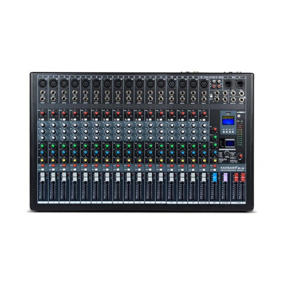 6/812/16 Channel 35W Audio Mixer Mixing Console DJ 99 DSP Effects Digital USB bluetooth 48V Phantom Power Stereo Sound 6/812/16 Channel 35W Audio Mixer Mixing Console DJ 99 DSP Effects Digital USB bluetooth 48V Phantom Power Stereo Sound
