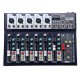 7 Channel DJ Audio Mixer bluetooth USB Reverb Effect Mixing Console Amplifier for Tiktok Youtube Live Broadcast Studio Karaoke DJ 7 Channel DJ Audio Mixer bluetooth USB Reverb Effect Mixing Console Amplifier for Tiktok Youtube Live Broadcast Studio Karaoke DJ