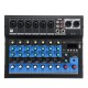 8 Channel 48V bluetooth Digital Microphone Sound Mixing Console Powerful Professional Karaoke Audio Mixer Amplifier 8 Channel 48V bluetooth Digital Microphone Sound Mixing Console Powerful Professional Karaoke Audio Mixer Amplifier
