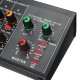 8 Channels Mini Portable Mixer Live Studio Audio Record DJ Mixing Console