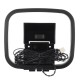 AM-3P AM FM Loop Antenna With 3-pin Mini Connector For Home Audio Theater Systems Amplifier AM-3P AM FM Loop Antenna With 3-pin Mini Connector For Home Audio Theater Systems Amplifier