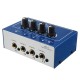 AMP-i4 Miniprofessional Portable 4 Channel Headphone Audio Stereo Amplifier Mixer