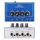 AMP-i4 Miniprofessional Portable 4 Channel Headphone Audio Stereo Amplifier Mixer