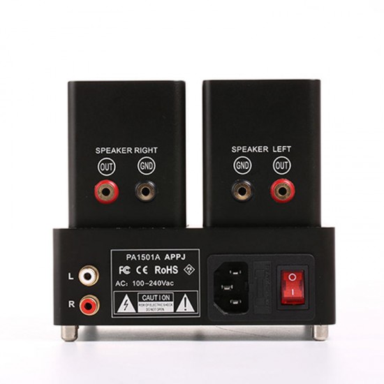 PA1501A 6AD10 Vacuum Tube 3.5W+3.5W Lossless HIFI Power Amplifier PA1501A 6AD10 Vacuum Tube 3.5W+3.5W Lossless HIFI Power Amplifier