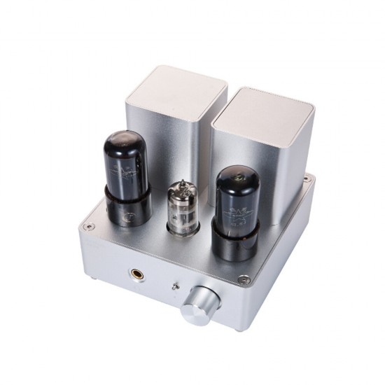 PA1502A 6N4 6P6P Vacuum Tube Headphone Amplifier with 6.35mm Jack