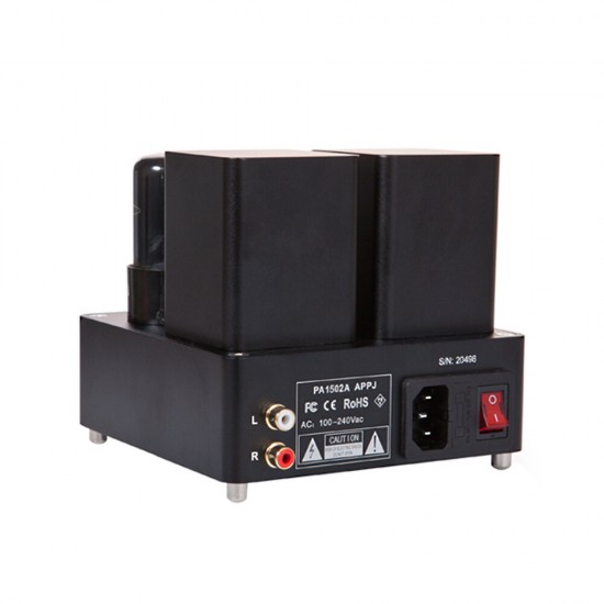 PA1502A 6N4 6P6P Vacuum Tube Headphone Amplifier with 6.35mm Jack PA1502A 6N4 6P6P Vacuum Tube Headphone Amplifier with 6.35mm Jack