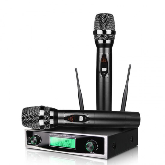 J6 Professional Microphone System Dynamic Handheld Microphone for Karaoke KTV Stage