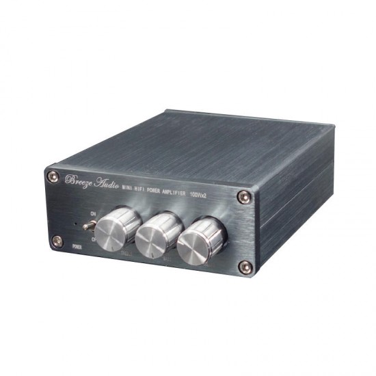Audio BL50A 2xTPA3116 CSR8675 PCM5102 bluetooth 5.0 2x100W Treble Bass HIFI Lossless Amplifier