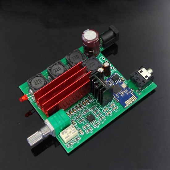 Audio Black Gold Ver TPA3116 bluetooth 5.0 2x50W Stereo HIFI Lossless Amplifier with bluetooth Antenna Audio Black Gold Ver TPA3116 bluetooth 5.0 2x50W Stereo HIFI Lossless Amplifier with bluetooth Antenna