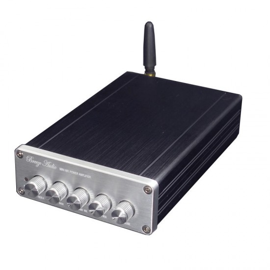 Audio DP1 TPA3116D2 2.1Ch QCC3003 bluetooth 5.0 PCM5102 2x50W+100W Treble Bass HIFI Lossless Amplifier