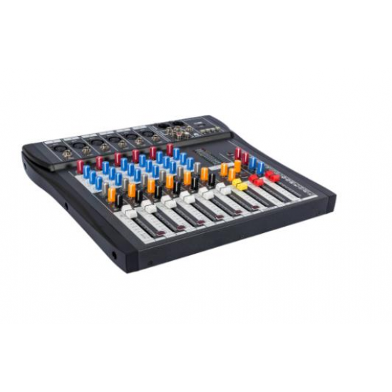 CT-60S 6 Channel Professional Live Studio Audio Mixer with 48V Phantom Console CT-60S 6 Channel Professional Live Studio Audio Mixer with 48V Phantom Console