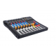 CT-60S 6 Channel Professional Live Studio Audio Mixer with 48V Phantom Console