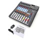 CT-60S 6 Channel Professional Live Studio Audio Mixer with 48V Phantom Console