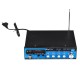 DC 12V AC 220V LCD bluetooth Power Amplifier MP3 Aux in FM Radio With Remote