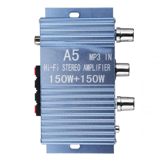 DX-A5 DC 12V 2.0 Channel Amplifier Speaker Music Player for PC Computer for Car DX-A5 DC 12V 2.0 Channel Amplifier Speaker Music Player for PC Computer for Car