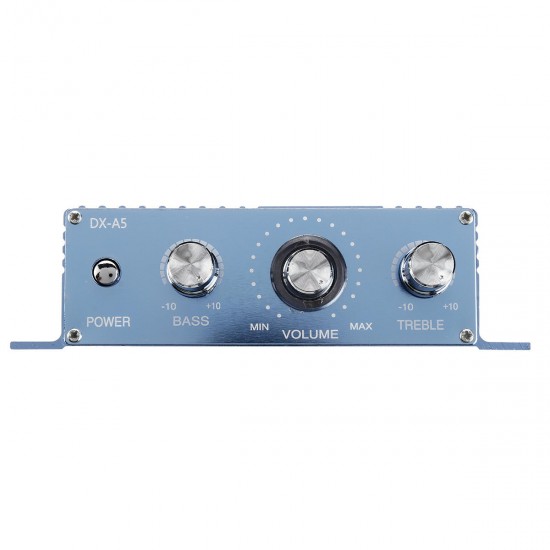 DX-A5 DC 12V 2.0 Channel Amplifier Speaker Music Player for PC Computer for Car DX-A5 DC 12V 2.0 Channel Amplifier Speaker Music Player for PC Computer for Car