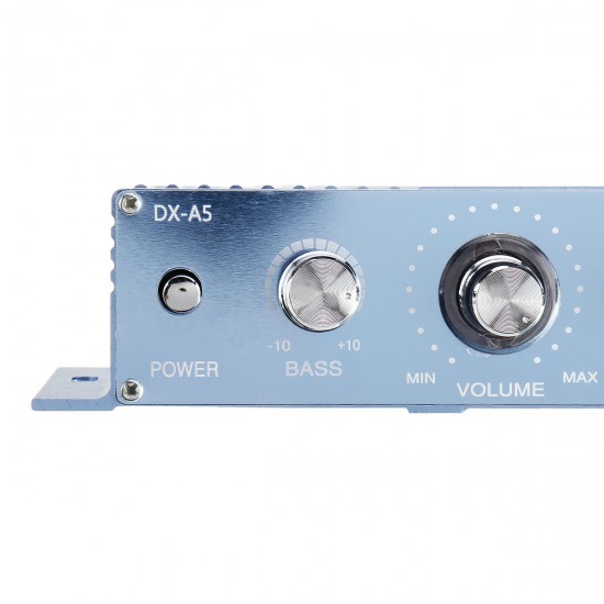 DX-A5 DC 12V 2.0 Channel Amplifier Speaker Music Player for PC Computer for Car DX-A5 DC 12V 2.0 Channel Amplifier Speaker Music Player for PC Computer for Car