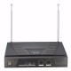Dual Handheld VHF Wireless Radio Microphone With Receiver For KTV Music Dual Handheld VHF Wireless Radio Microphone With Receiver For KTV Music