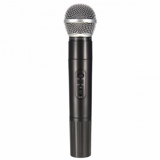 Dual Handheld VHF Wireless Radio Microphone With Receiver For KTV Music Dual Handheld VHF Wireless Radio Microphone With Receiver For KTV Music