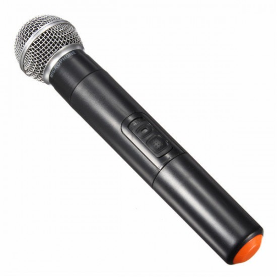 Dual Wireless Microphone System Cordless Handheld Mic Kareoke KTV Dual Wireless Microphone System Cordless Handheld Mic Kareoke KTV