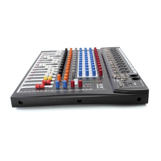 EL M CT-120S 12 Channel Professional Live Studio Audio Mixer Power USB Mixing Console