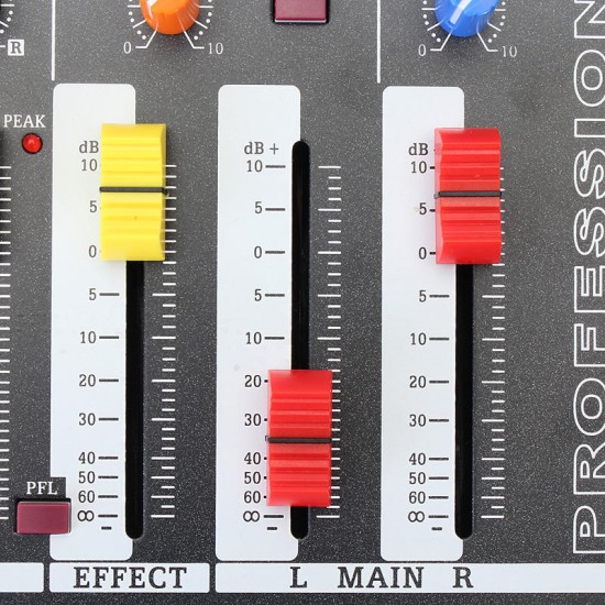 EL M CT-120S 12 Channel Professional Live Studio Audio Mixer Power USB Mixing Console EL M CT-120S 12 Channel Professional Live Studio Audio Mixer Power USB Mixing Console