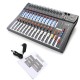 EL M CT-120S 12 Channel Professional Live Studio Audio Mixer Power USB Mixing Console EL M CT-120S 12 Channel Professional Live Studio Audio Mixer Power USB Mixing Console