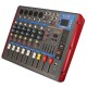 EL M SMR703-USB 6 Channel bluetooth USB Audio Mixer Mixing Console for DJ KTV Karaoke