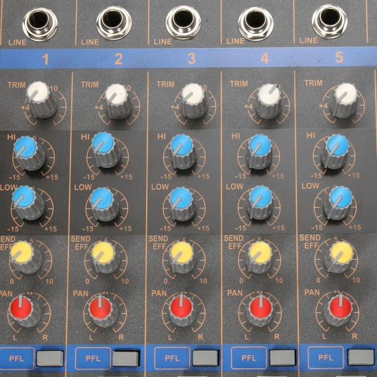 EL M SMR703-USB 6 Channel bluetooth USB Audio Mixer Mixing Console for DJ KTV Karaoke EL M SMR703-USB 6 Channel bluetooth USB Audio Mixer Mixing Console for DJ KTV Karaoke