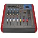 SMR503-USB bluetooth 4ch 48V Phantom Power Audio Mixer Mixing Console for KTV Karaoke Stage