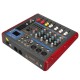 SMR503-USB bluetooth 4ch 48V Phantom Power Audio Mixer Mixing Console for KTV Karaoke Stage