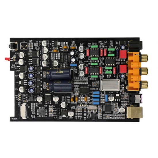 DAC-SQ5 Mini Hifi USB DAC Audio Decoding Headphone Amplifiers Amplificador Decoder PCM1794 AK4113 SA9027 24BIT 192KHz