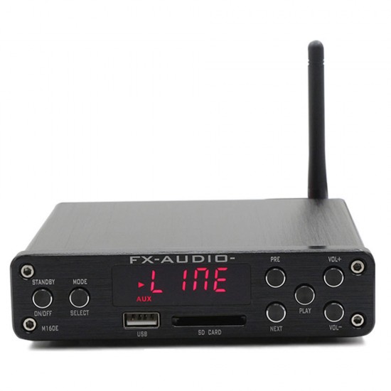 M-160E bluetooth 4.0 Digital Audio Amplifier 160Wx2 USB/SD/AUX/PC-USB Loseless Player For APE/WMA/WAV/FLAC/MP3 M-160E bluetooth 4.0 Digital Audio Amplifier 160Wx2 USB/SD/AUX/PC-USB Loseless Player For APE/WMA/WAV/FLAC/MP3