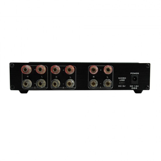 PW-6 HiFi Amplifiers Speaker Converter 2 in 1 out Remote control 1 in 2 out Convenient Comparison With Power Supply PW-6 HiFi Amplifiers Speaker Converter 2 in 1 out Remote control 1 in 2 out Convenient Comparison With Power Supply