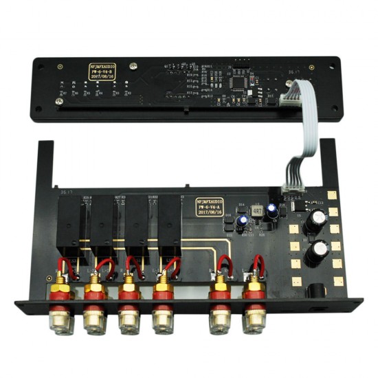 PW-6 HiFi Amplifiers Speaker Converter 2 in 1 out Remote control 1 in 2 out Convenient Comparison With Power Supply PW-6 HiFi Amplifiers Speaker Converter 2 in 1 out Remote control 1 in 2 out Convenient Comparison With Power Supply