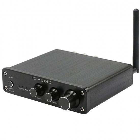 XL-2.1BL TPA3116 High Power 2.1 Channel bluetooth 4.0 Digital Audio Subwoofer Amplifier Input RCA/AUX/BT 50W*2+100W XL-2.1BL TPA3116 High Power 2.1 Channel bluetooth 4.0 Digital Audio Subwoofer Amplifier Input RCA/AUX/BT 50W*2+100W