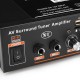 G919 2x180W bluetooth HIFI Karaoke Amplifier Support FM Memory Card USB Microphone