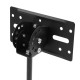 HX-264AT-S1.5 Home Theater Speaker Wall Hang Mount Bracket 180 Degree Adjustable HX-264AT-S1.5 Home Theater Speaker Wall Hang Mount Bracket 180 Degree Adjustable