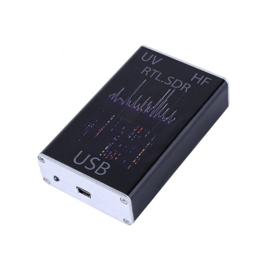 Ham 100KHz-1.7GHz full Band UV HF RTL-SDR USB Tuner Software Defined Radio Receiver R820T 8232