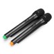 V-2 Wireless Dual Microphone Mic System for KTV Karaoke Speech Event US