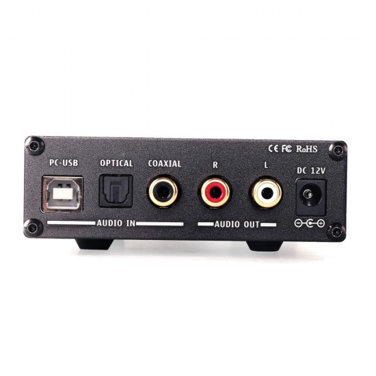 DAC-K3 TPA6120 CS4398 2.0 MINI HIFI USB DAC Decoded Audio Headphone Amplifier 24BIT 192KHz OPA2134