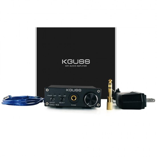 DAC-K3 TPA6120 CS4398 2.0 MINI HIFI USB DAC Decoded Audio Headphone Amplifier 24BIT 192KHz OPA2134
