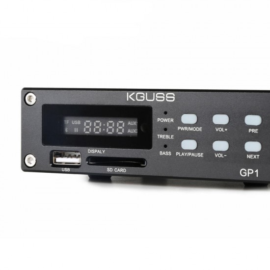 GP1 bluetooth 4.0 18Wx2+40W HIFI Lossless Digital Power Amplifier with Remote Control Support U Disc USB AUX Memory Card