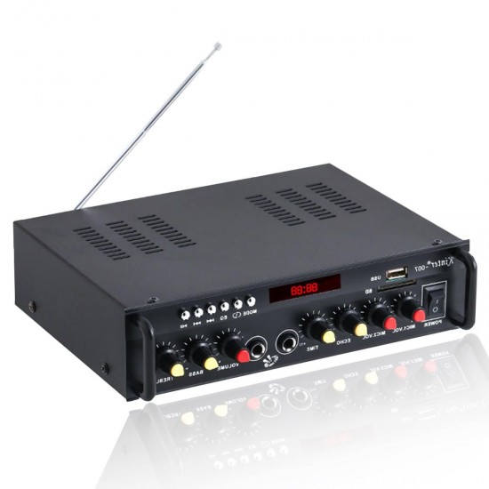 007 2 Channel 60W bluetooth Power Amplifier AMP Stereo with Remote Control Digital Amp