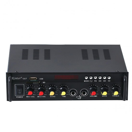 007 2 Channel 60W bluetooth Power Amplifier AMP Stereo with Remote Control Digital Amp