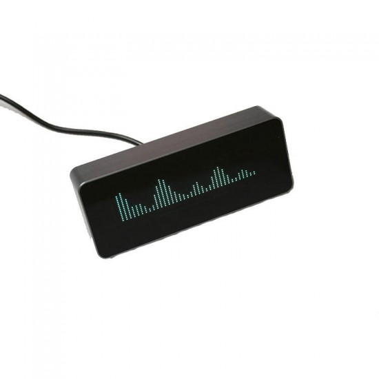 LINK1 AK7115 VFD Music Audio Spectrum Indicator VU Meter Precision Clock Adjustable AGC Mode with Remote Control LINK1 AK7115 VFD Music Audio Spectrum Indicator VU Meter Precision Clock Adjustable AGC Mode with Remote Control