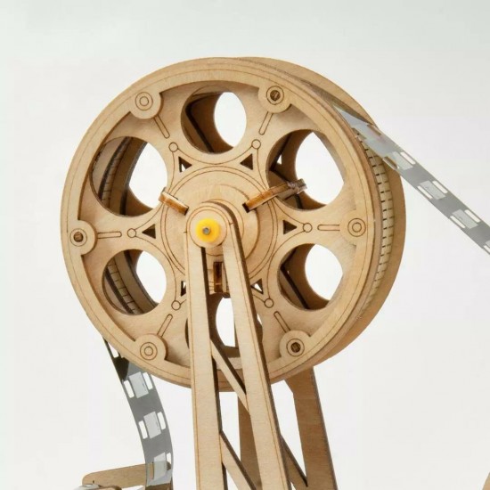 LK601 DIY Classic Wooden Vintage Movie Projector DIY 3D Vitascope Kit Wooden Puzzle Retro Projector LK601 DIY Classic Wooden Vintage Movie Projector DIY 3D Vitascope Kit Wooden Puzzle Retro Projector