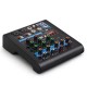 Mini 4 Channels Audio Mixer USB bluetooth DJ Sound Mixing Console MP3 Karaoke Amplifier for KTV